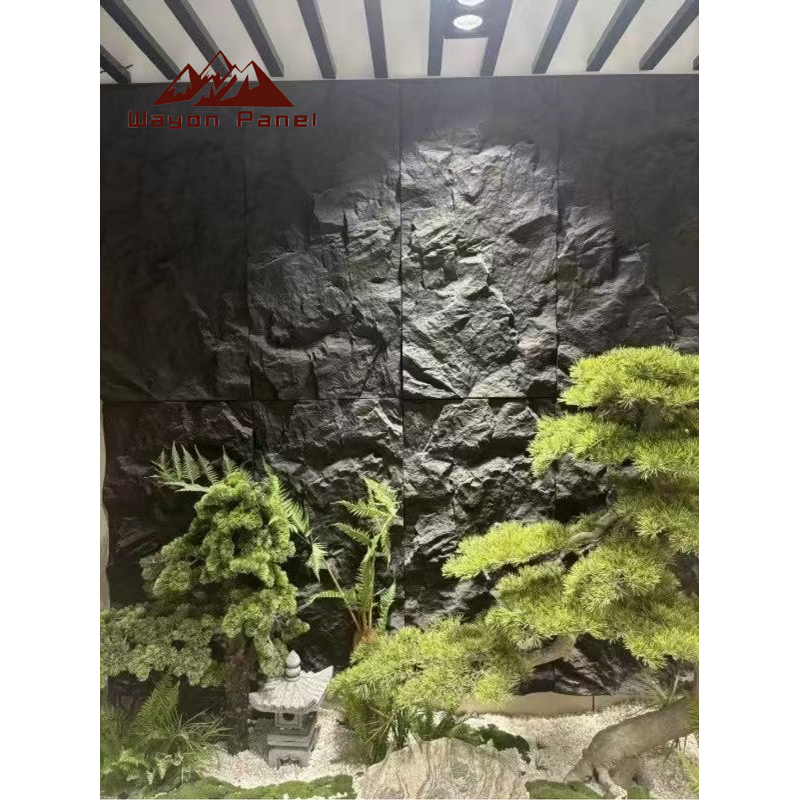 PU Stone Panels Supplier - Traditional 3D Soundproof Rock Veneer Castle