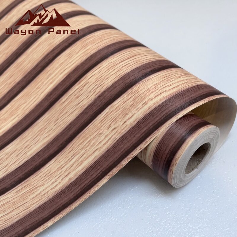 Wallpaper Factory - Self-adhesive Wood Grain Roll PVC Waterproof Wood Wallpaper