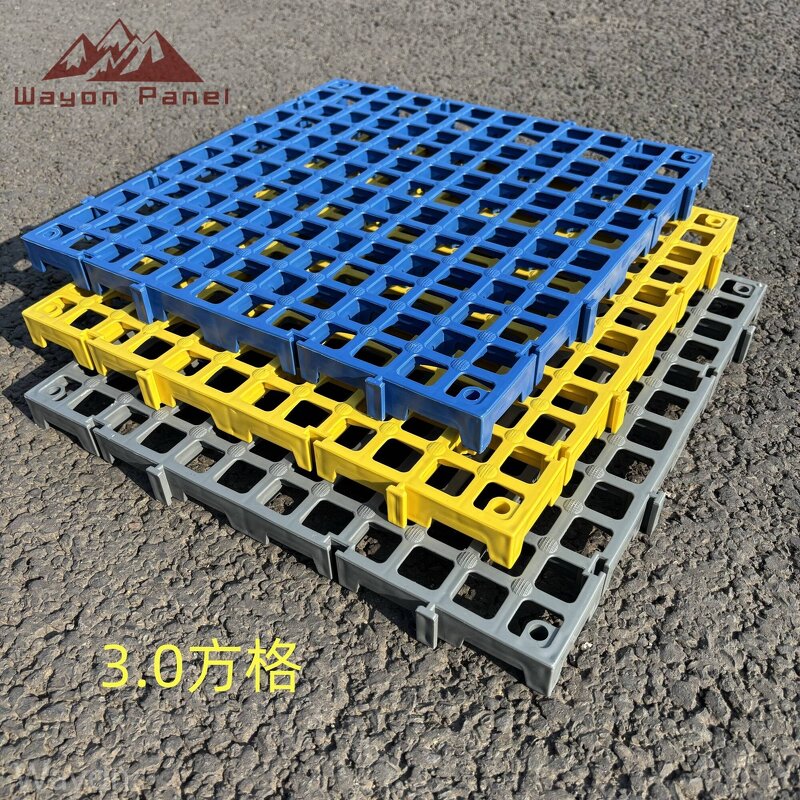 Garage Floor Tiles Manufacturer - Colorful Interlocking PP Plastic Workshop
