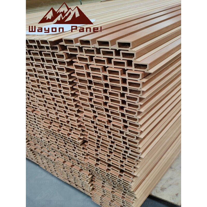 WPC Wall Panels Factory - Best-Selling 3D Outdoor Grille High Quality