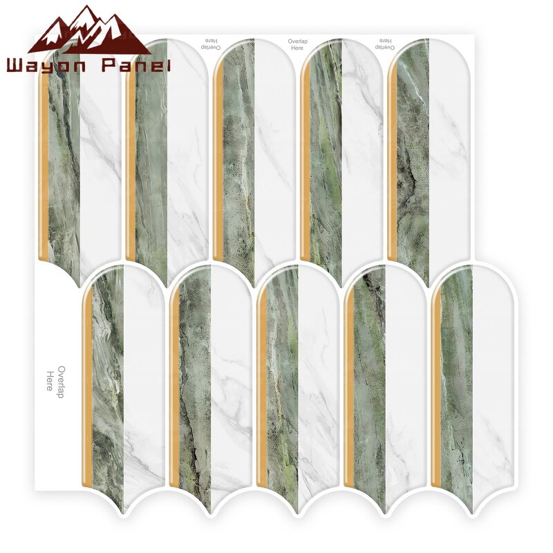 Wall Stickers Manufacturer - Modern 30cm X 30cm Waterproof Fireproof Stripes