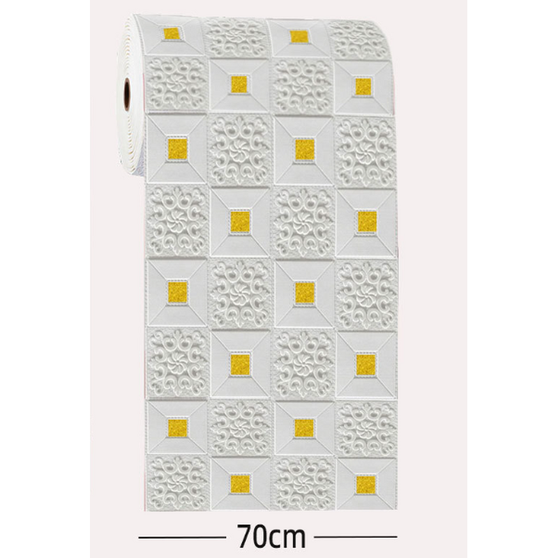 Wallpaper Supplier - 3D Geometric Pattern PVC Adhesive Fireproof Bedroom