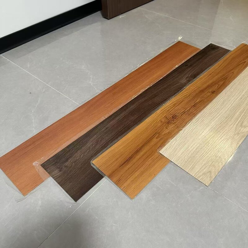 PVC Flooring Supplier - New Design Self-Adhesive Wood Grain Scratch Resistant
