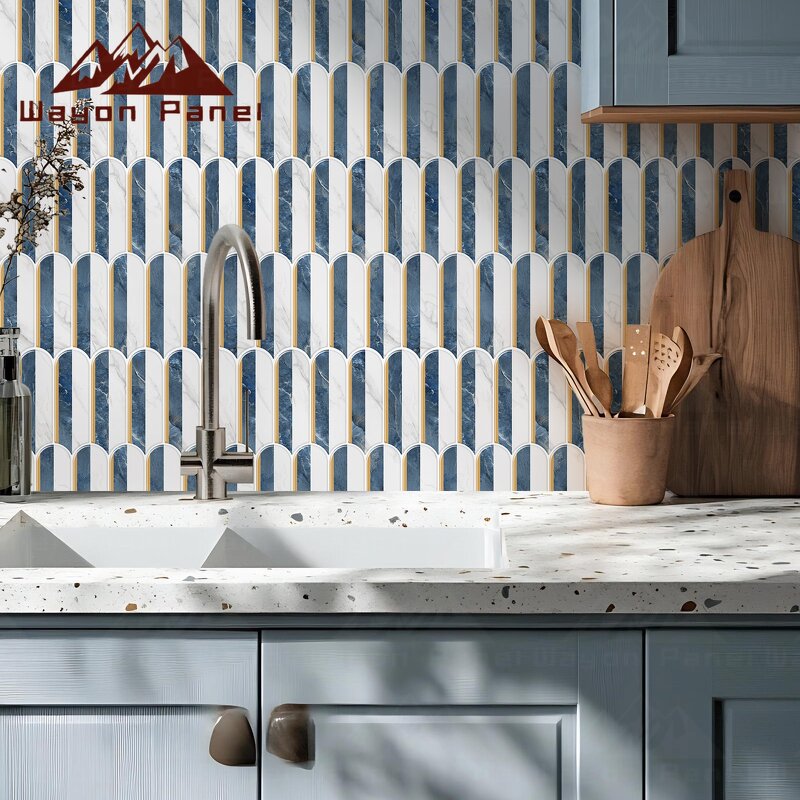 Wall Stickers Manufacturer - Modern 30cm X 30cm Waterproof Fireproof Stripes