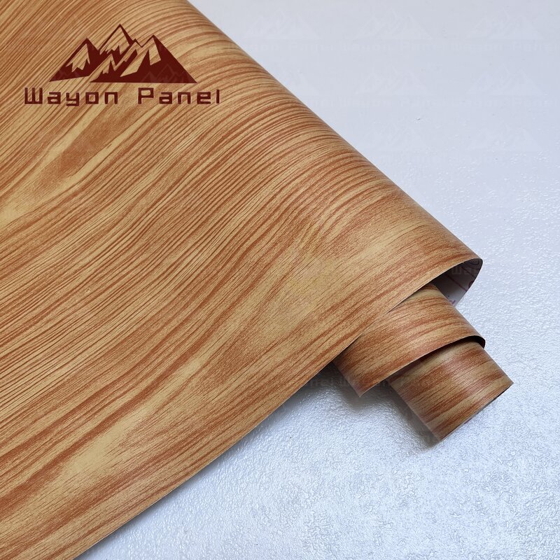 Wallpaper Manufacturer - Best-selling PVC Durable Waterproof Wood-grain Cabinet