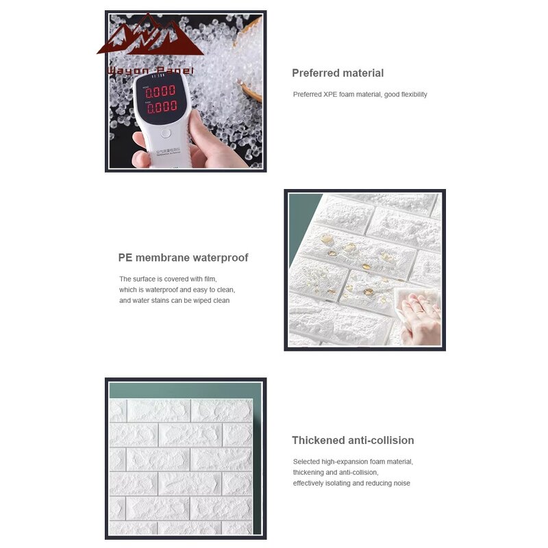 Wall Tiles Manufacturer - High-quality XPE Anti-collision 3D square Home