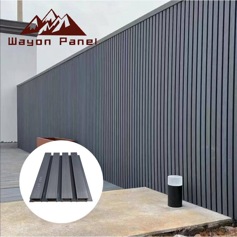 WPC Wall Panels Factory - Composite for External Corridors Balconies Parks