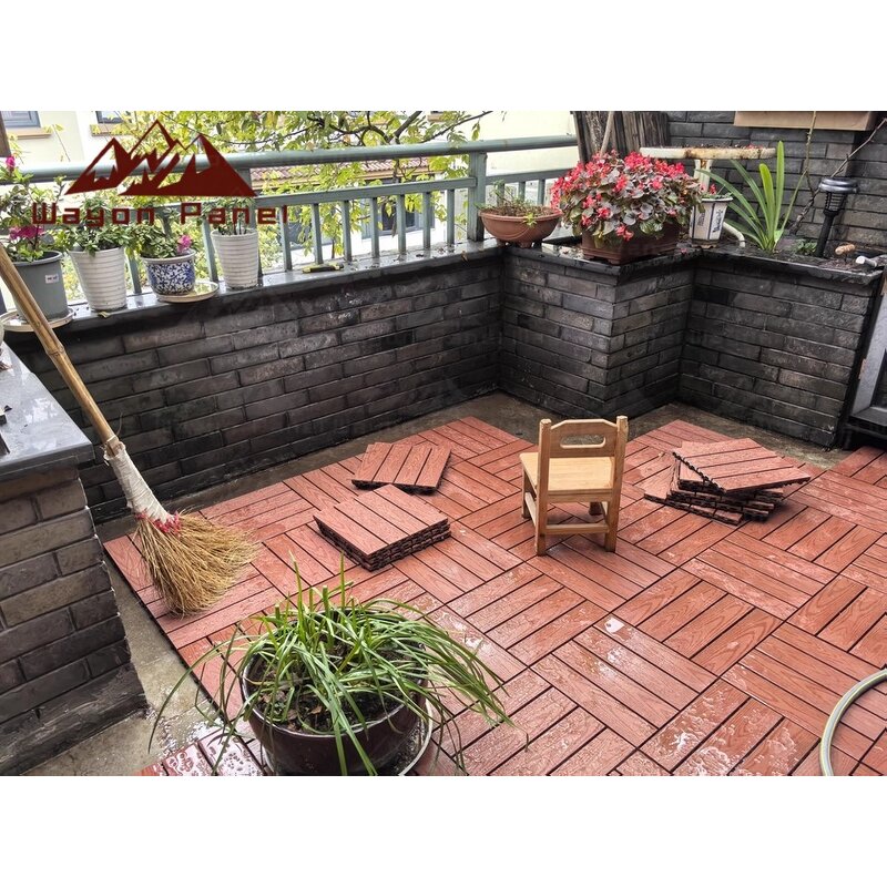 WPC Flooring Manufacturer - High Quality 18mm Plastic Wood Interlocking Waterproof