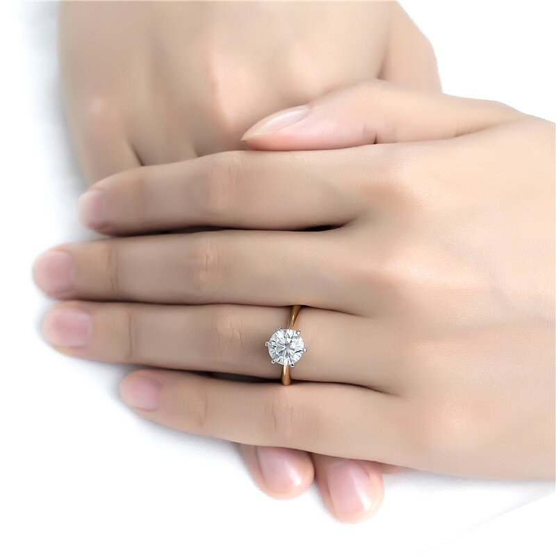 Moissanite Ring Factory - OEM 10k 14k 18k
