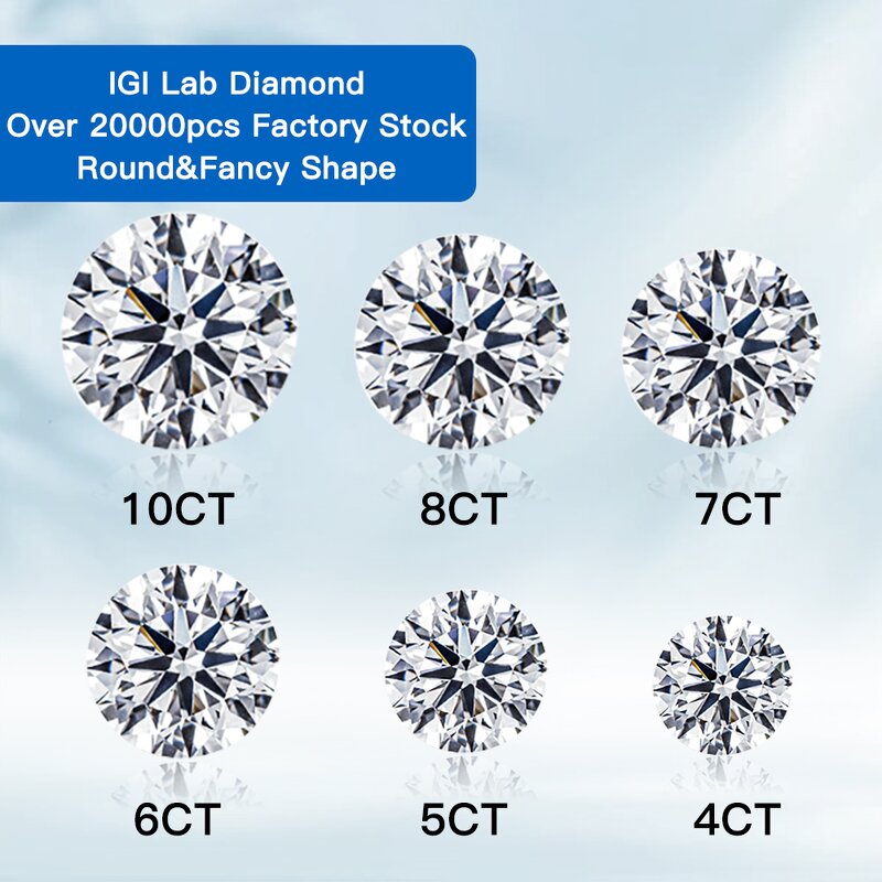 Lab Created Diamond Factory - OEM HPHT Cushion