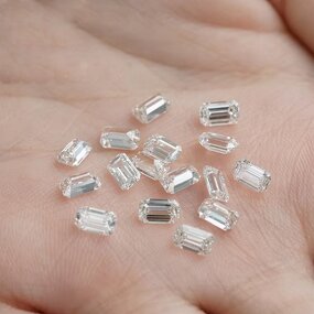 Lab Created Diamond Factory - OEM White HPHT Emerald