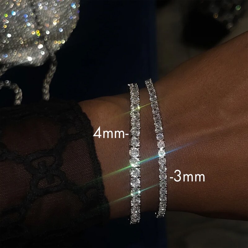 Tennis Chain Factory - OEM S925 Silver 3mm