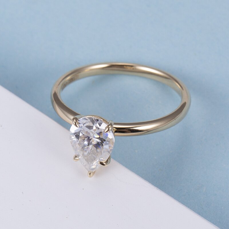 Lab Diamond Ring Factory - OEM 14K Yellow