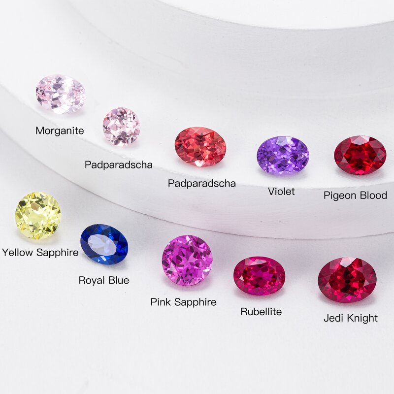 Lab Grown Sapphire Factory - OEM Wholesale Yellow