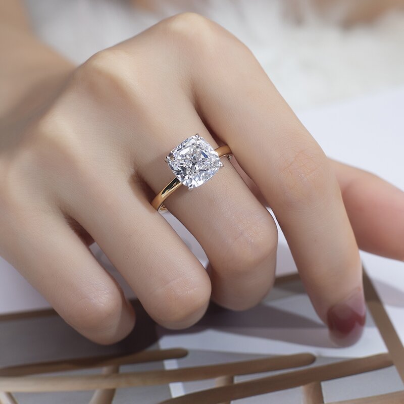 Lab Diamond Ring Factory - OEM 14K Yellow