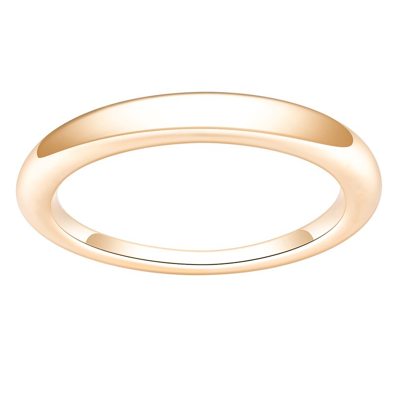 Yellow Gold Ring Factory - OEM MS-496 Women