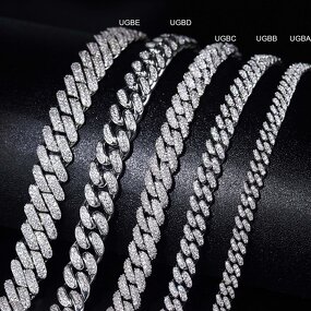 Cuban Chain Factory - OEM 12mm Vermeil Plated