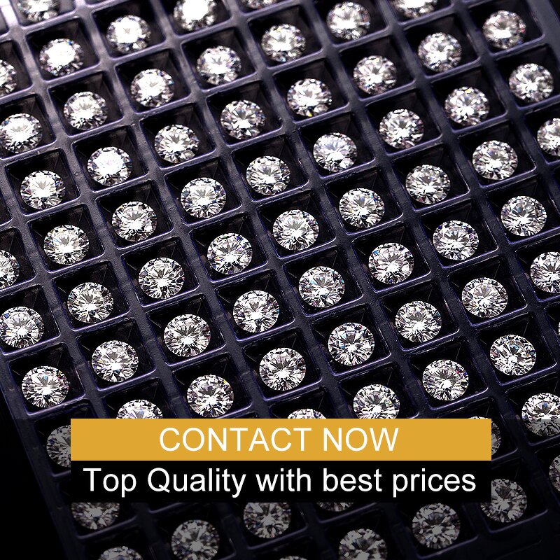 Moissanite Factory - OEM GRA Certificate Round