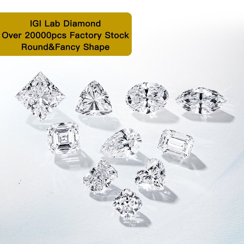 Lab Created Diamond Factory - OEM HPHT Cushion
