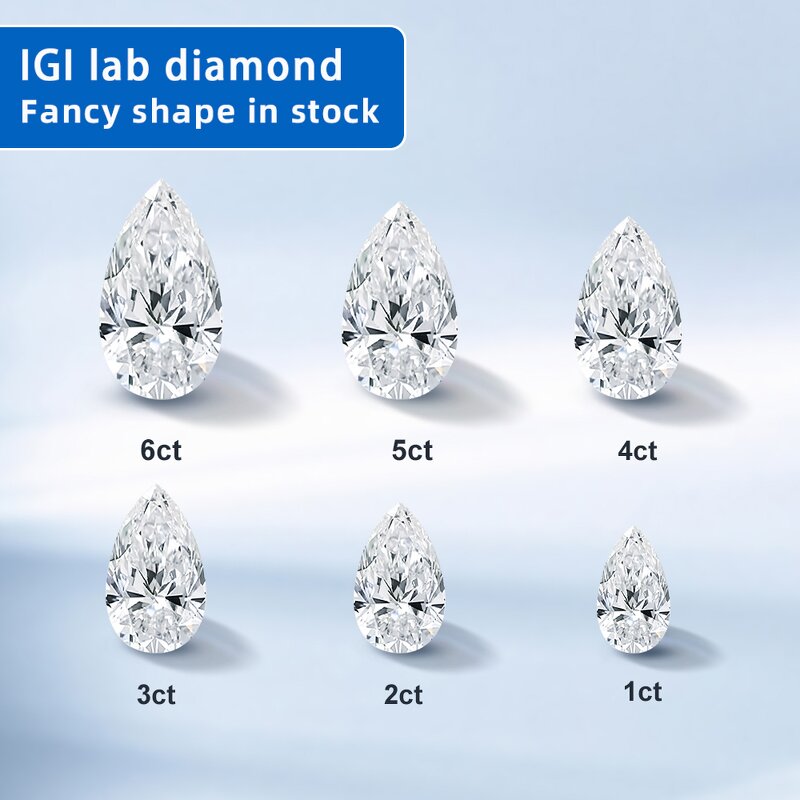 Loose Diamond Factory - OEM Factory Price Pear