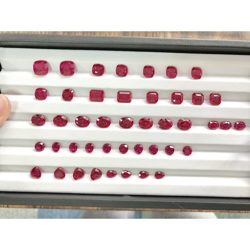 Lab Grown Ruby Factory - OEM Hot Selling Round