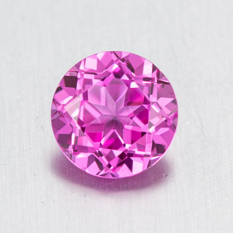 Pink Sapphire Factory - OEM Hot Selling 3mm~8mm