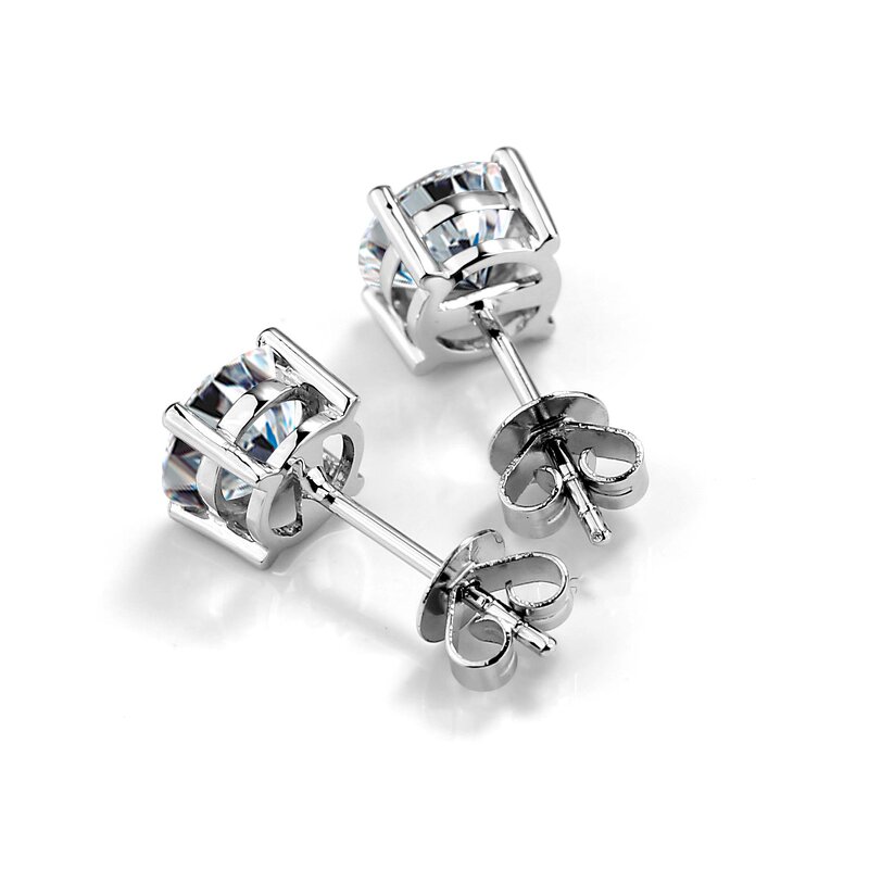 Moissanite Earring Factory - OEM 14K 10K Silver