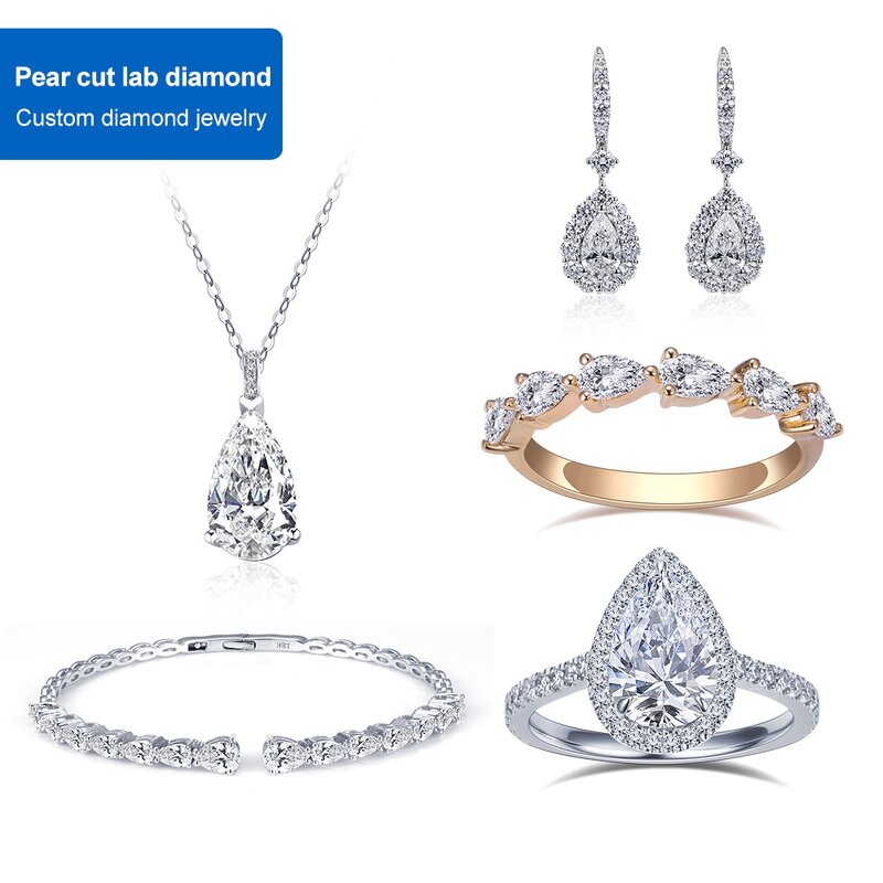 Loose Diamond Factory - OEM Factory Price Pear