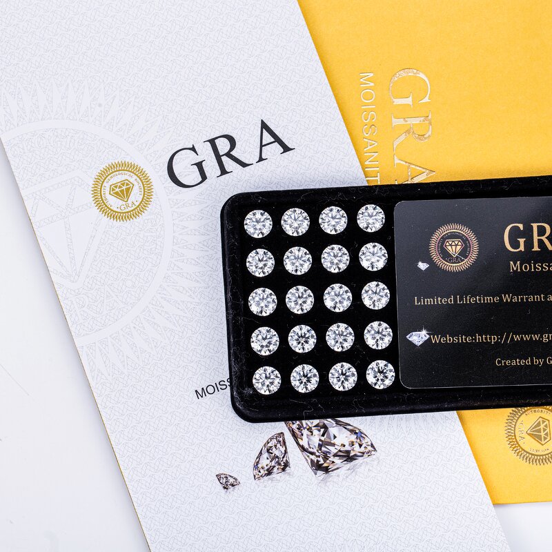 Moissanite Factory - OEM GRA Moissanite D EF GH