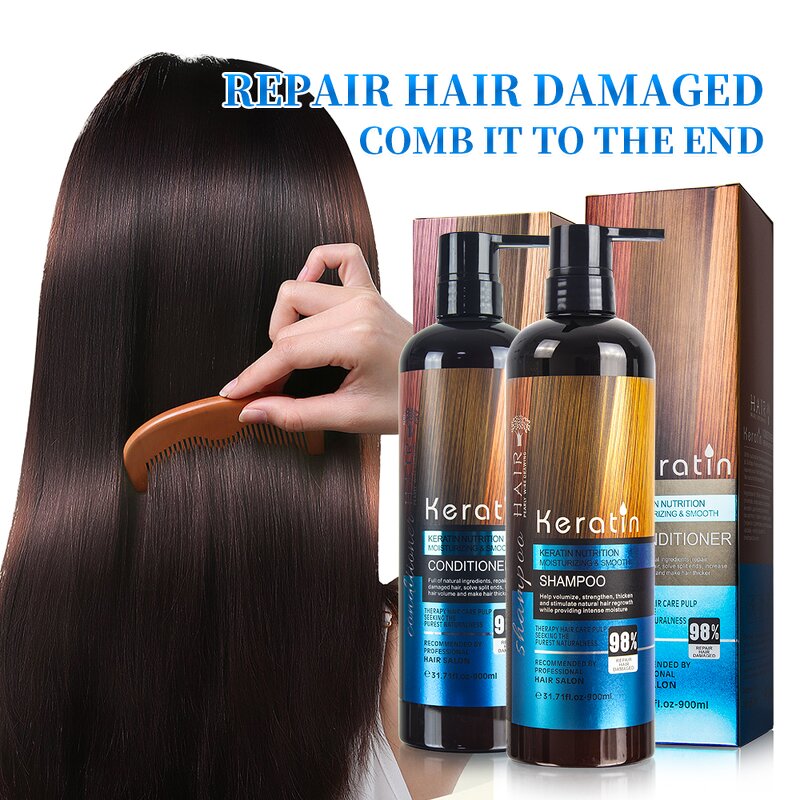 Hair Shampoo Set Factory - OEM Natural Sulphate