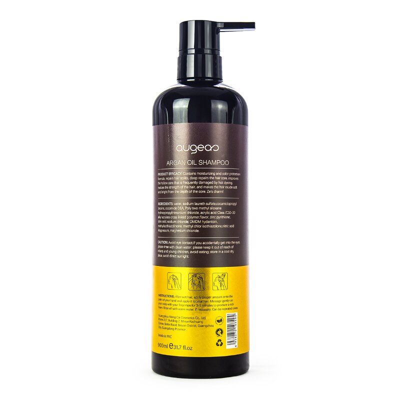Argan Oil Shampoo Factory - OEM AUGEAS Salon