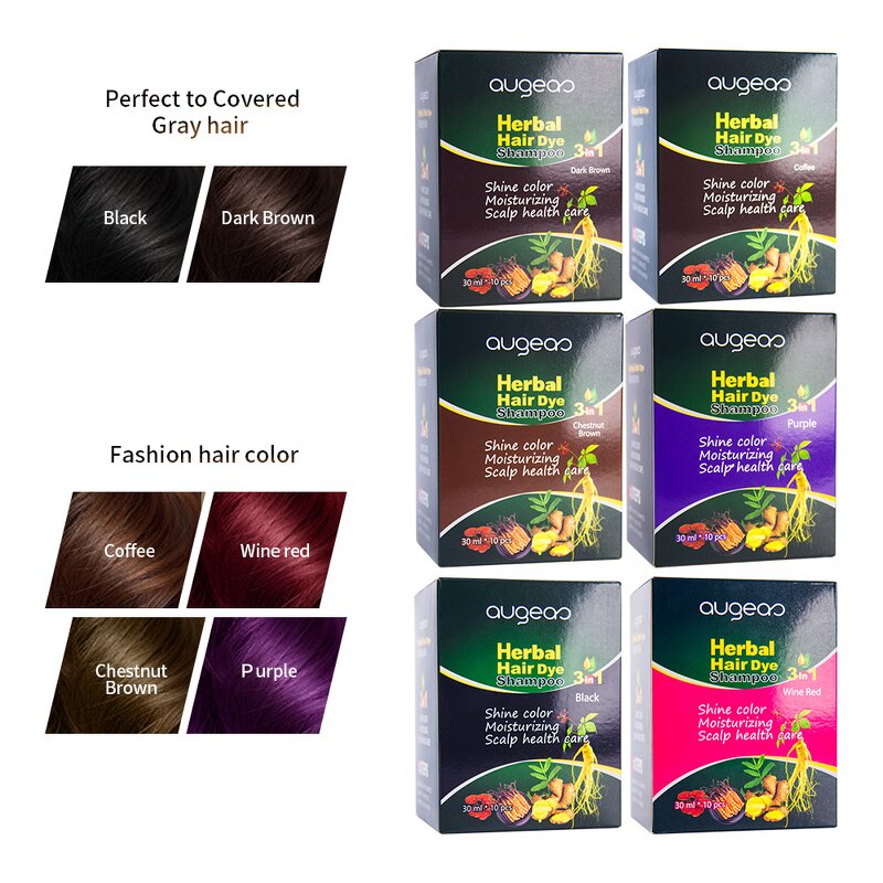 Herbal Shampoo Factory - OEM 30ml Sachet