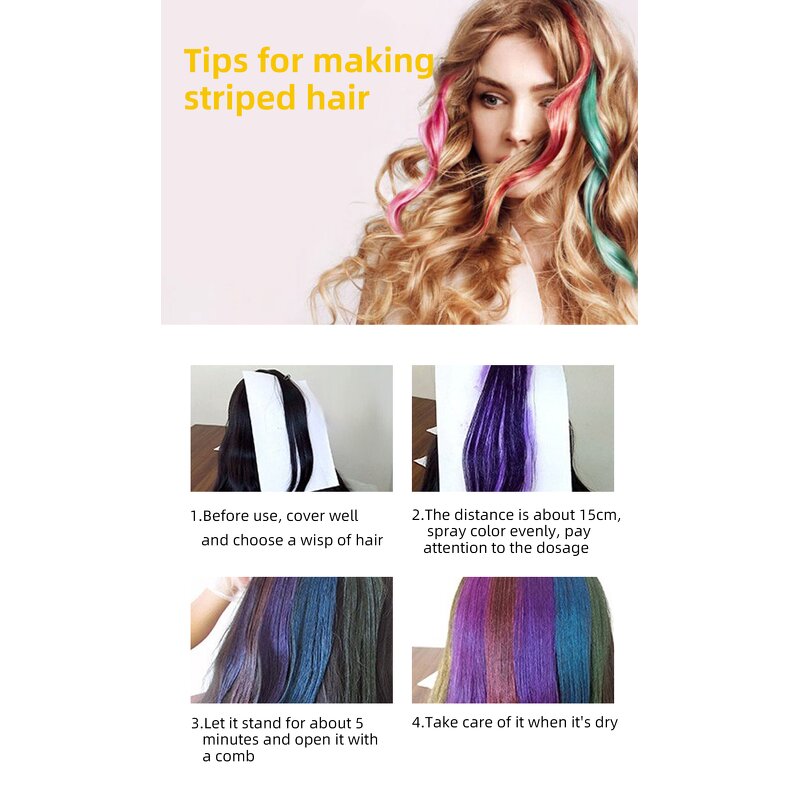 Temporary Hair Dye Factory - OEM In Stock