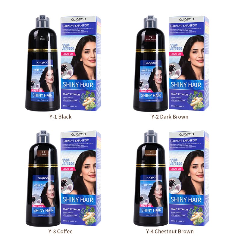 Hair Dye Shampoo Factory - OEM Ammonia Free