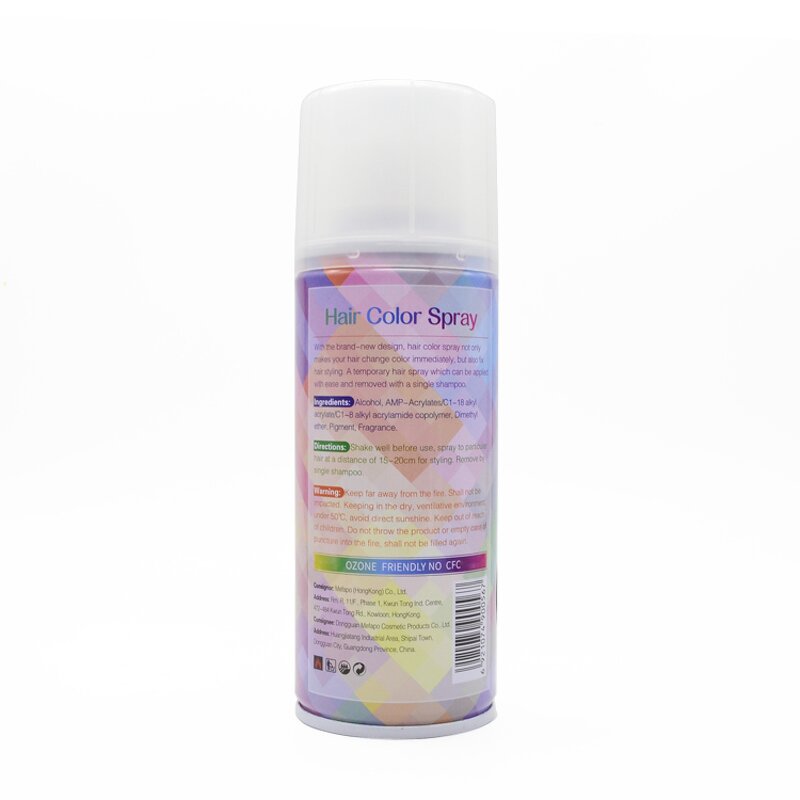 Hair Color Spray Factory - OEM Quick Delivery