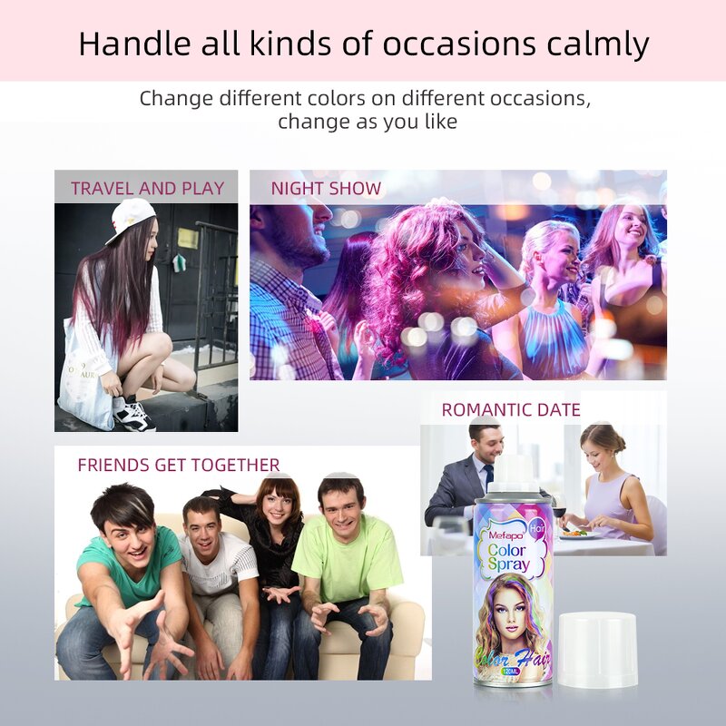 Hair Color Spray Factory - OEM Temporary