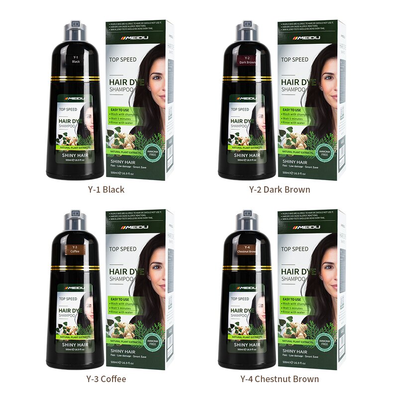 Hair Dye Shampoo Factory - OEM Wholesale 3 in 1