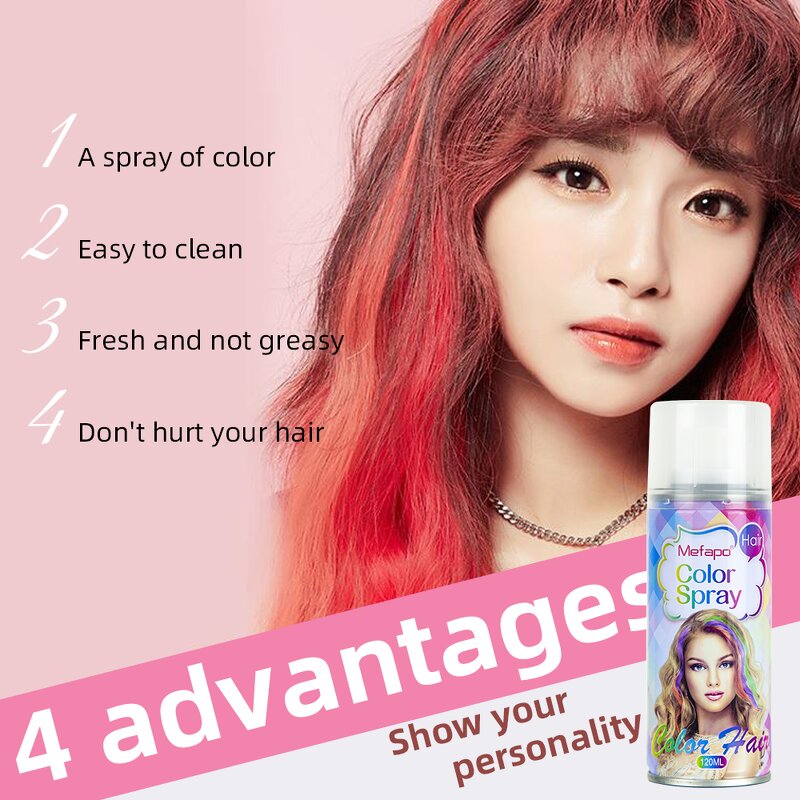 Hair Color Spray Factory - OEM Temporary