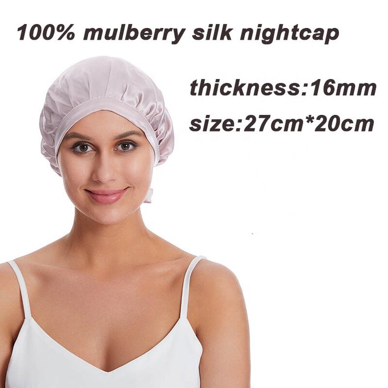 Silk Nightcap Factory - Premium 100% Mulberry Silk Hair Bonnet