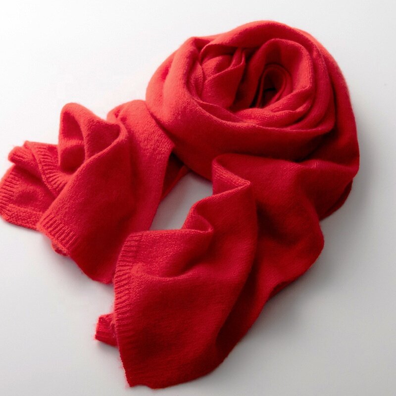 Scarf Shawl Factory - Unisex Long Pashmina Plain 100% Cashmere