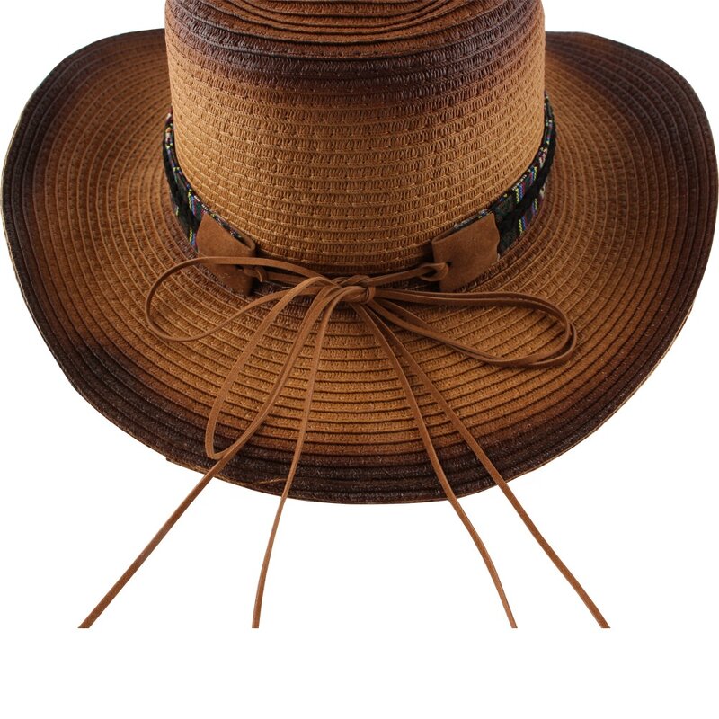 Paper Straw Hat Factory - Promotional Casual Western Jazz Sunshade Hat