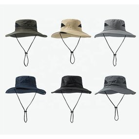 Safari Hat Manufacturer - Fisherman Adjustable String Sun Hat
