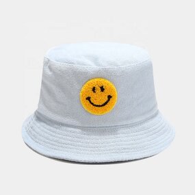 Bucket Hat Manufacturer - Women Terry Cloth Towel Packable Hat