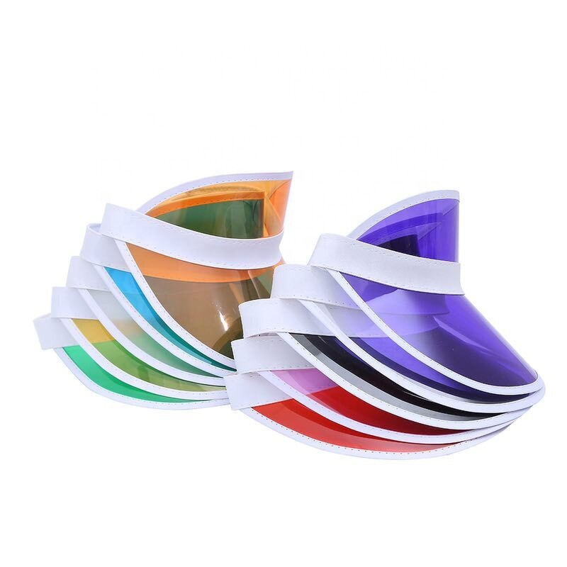 Sun Visor Manufacturer - Wholesale Colorful Transparent PVC Cap