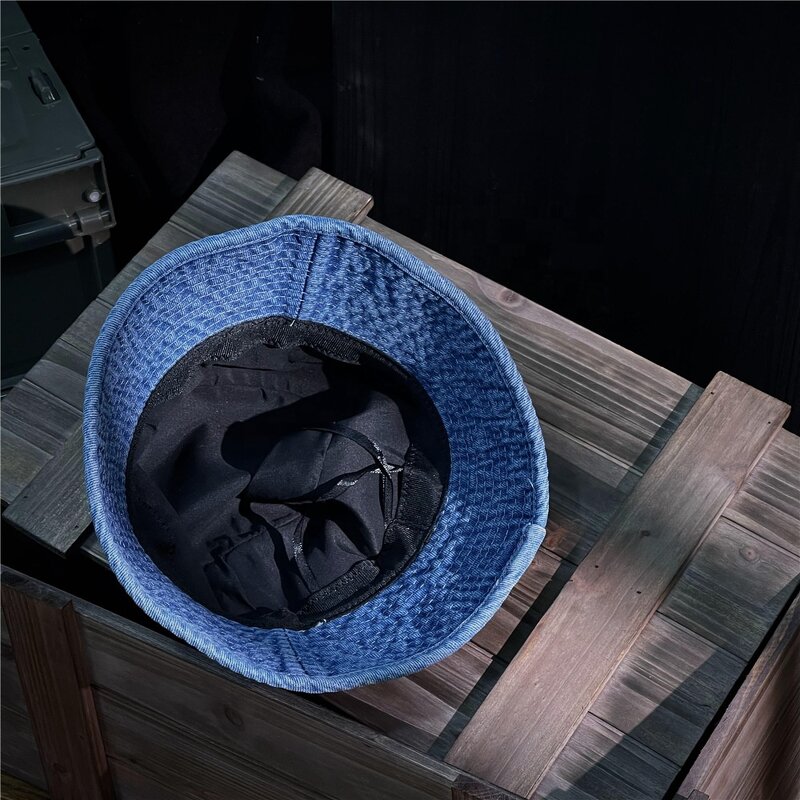 Bucket Hat Manufacturer - High Quality Washed Denim Sun Hat
