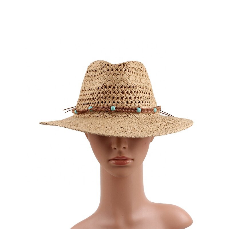 Straw Cowboy Hat Manufacturer - Wholesale White Hollow Mexico Handmade Hat