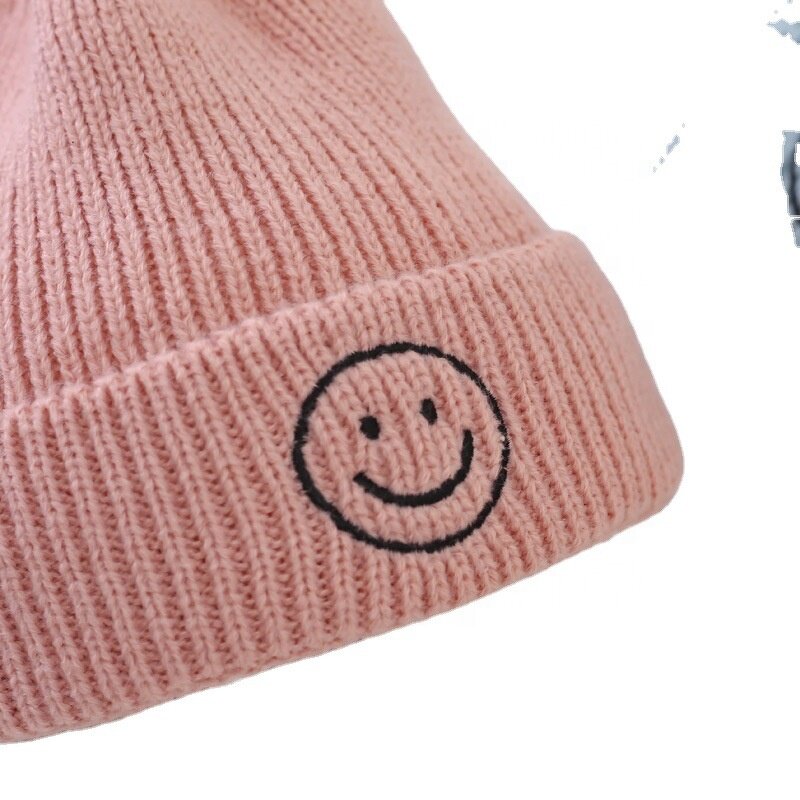 Toddler Beanie Manufacturer - Smile Face Cute Winter Fashion Hat
