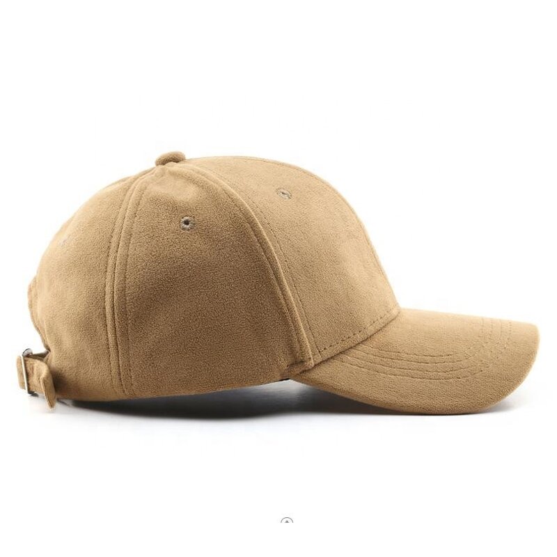 Baseball Cap Factory - Suede Winter Soft Touch Wool Casual Cap