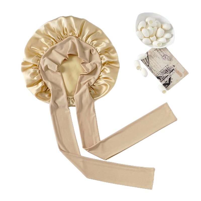 Silk Hair Bonnet Factory - 16MM 100% Mulberry Silk Sleeping Cap