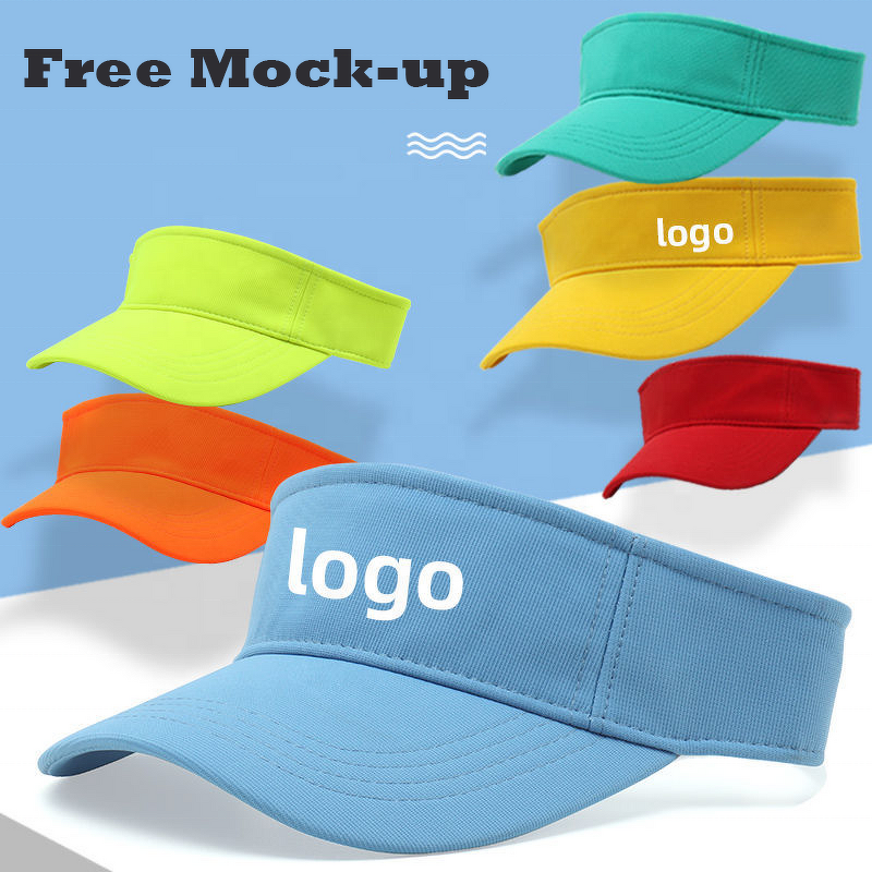 Sports Hat Factory - Custom Adjustable Cotton Nylon Visor Hat